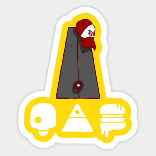 Death, love & Robots Sticker